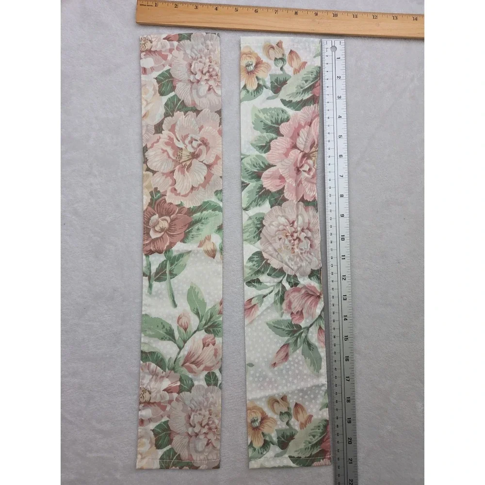 Vintage 80 90s Cottagecore Grandmillennial Floral Drapes Dots Romantic Chintz